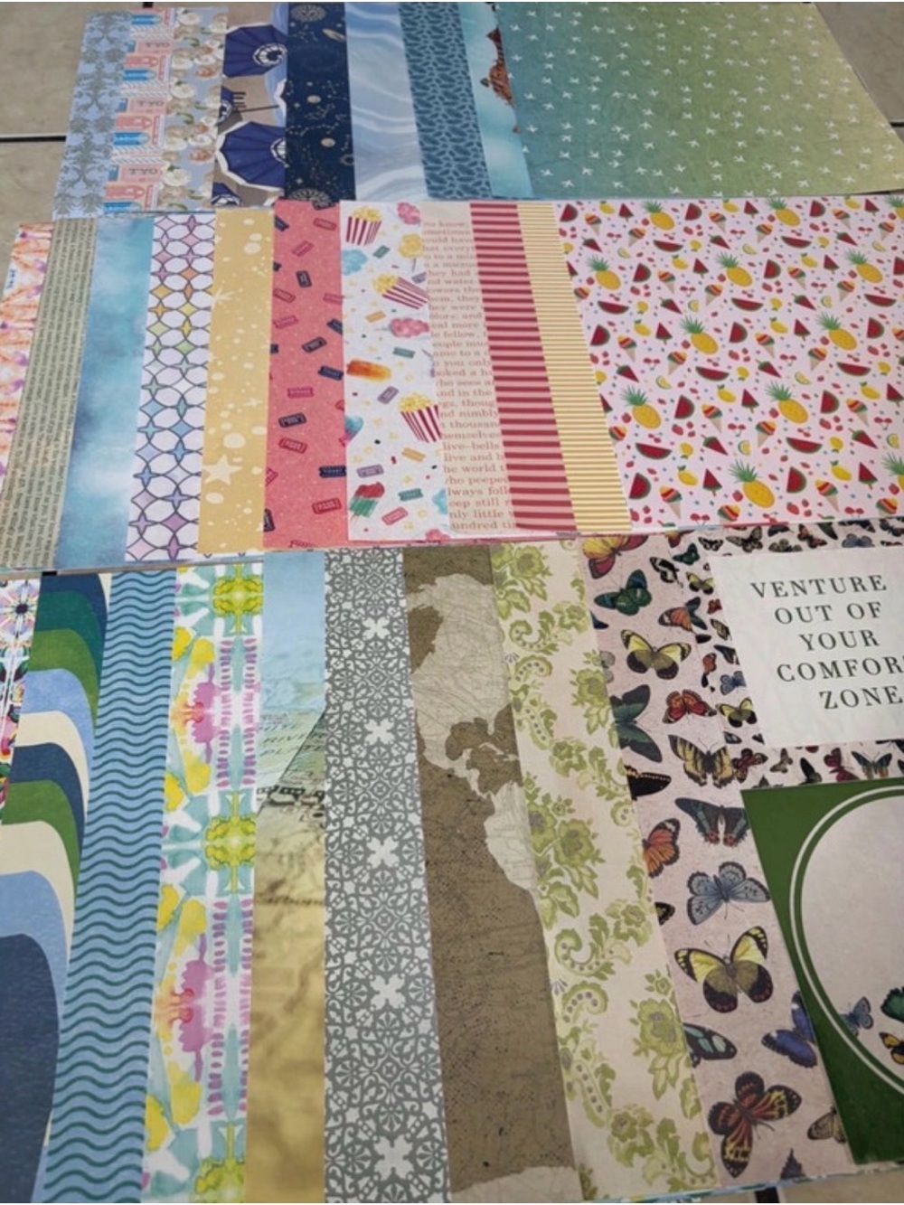 Scrapbook Paper 35 sheets - Picture 3 of 5